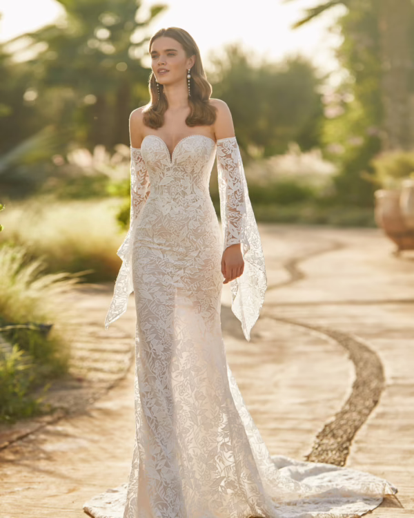 Vestido de novia de corte Sirena
