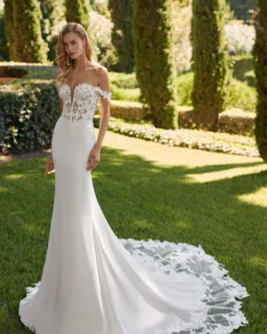 vestido de novia sirena