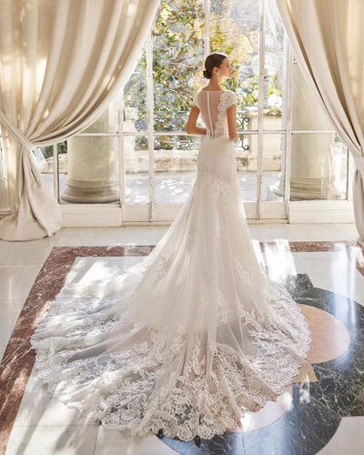 VESTIDO DE NOVIA ALDO AIRE BARCELONA - Imagen 3