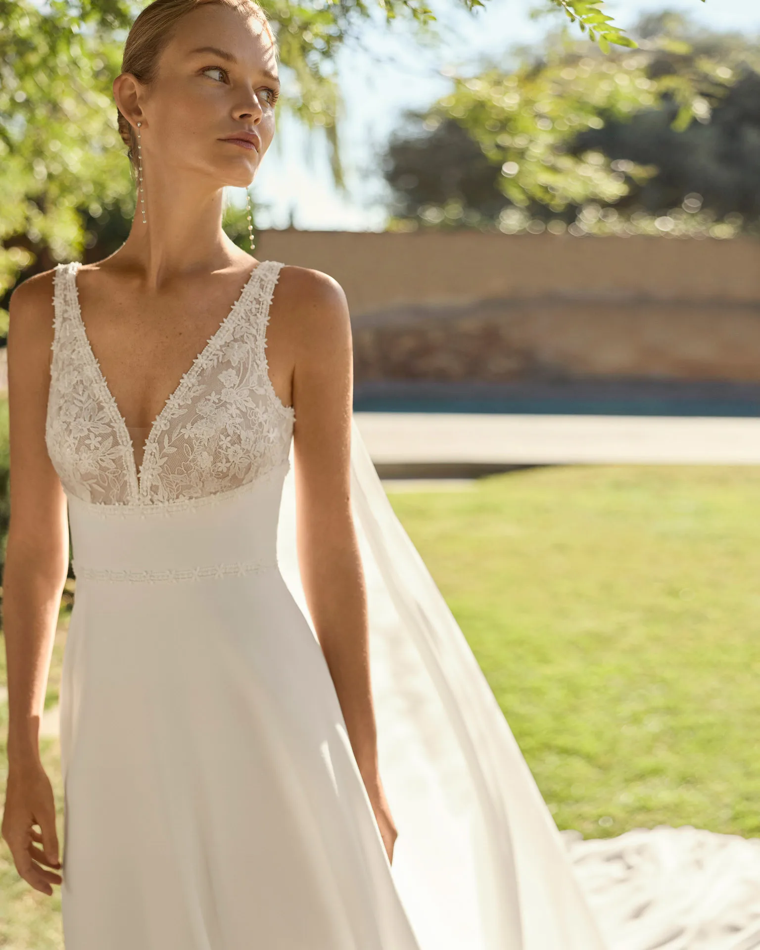 VESTIDO DE NOVIA MELISA ALMA NOVIA 2027 - Imagen 4