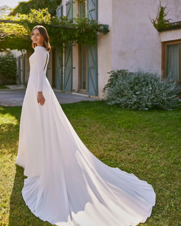 VESTIDO DE NOVIA NAELIA ALMA NOVIA 2026 - Imagen 2