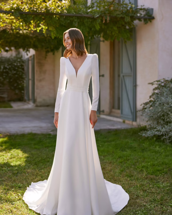 VESTIDO DE NOVIA NAIARA ALMA NOVIA 2026 - Imagen 2