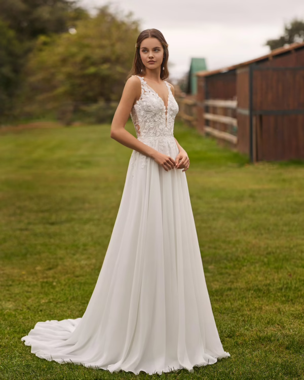 VESTIDO DE NOVIA NEMIRA ALMA NOVIA 2026 - Imagen 2