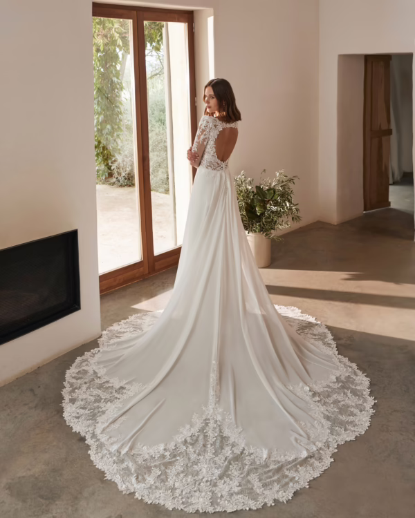 VESTIDO DE NOVIA NERA ALMA NOVIA 2026 - Imagen 3