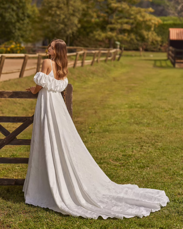 VESTIDO DE NOVIA NITHAN 2026 ALMA NOVIAS - Imagen 2