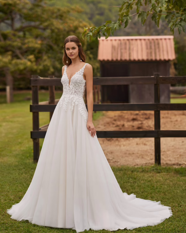 VESTIDO DE NOVIA NOIRA 2026 ALMA NOVIAS