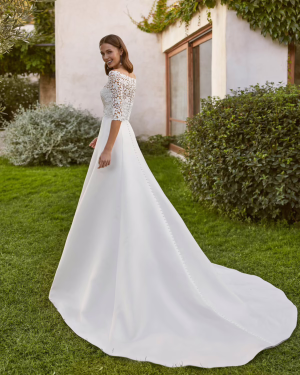 VESTIDO DE NOVIA NURAN ALMA NOVIA 2026 - Imagen 2