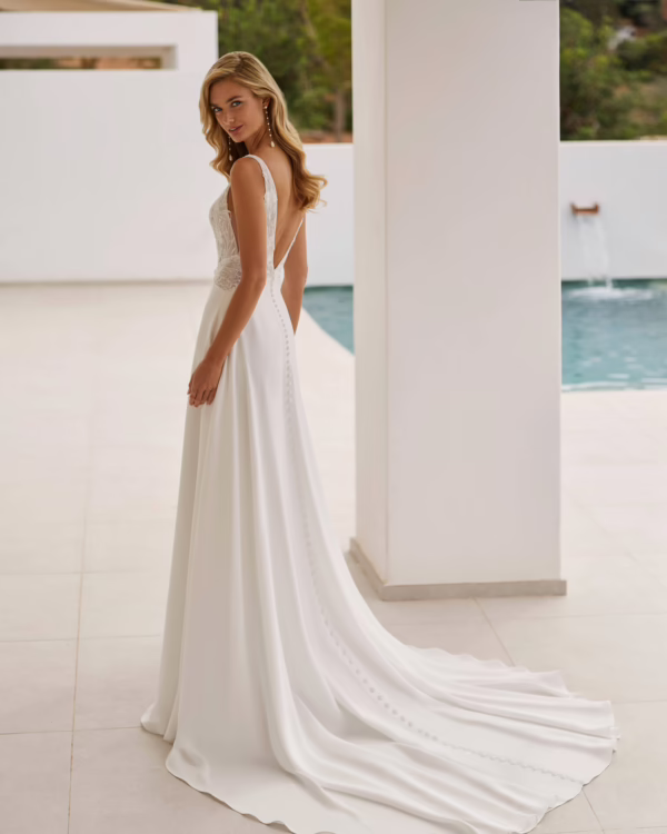 VESTIDO DE NOVIA SANYA ADRIANA ALIER 2026 - Imagen 2